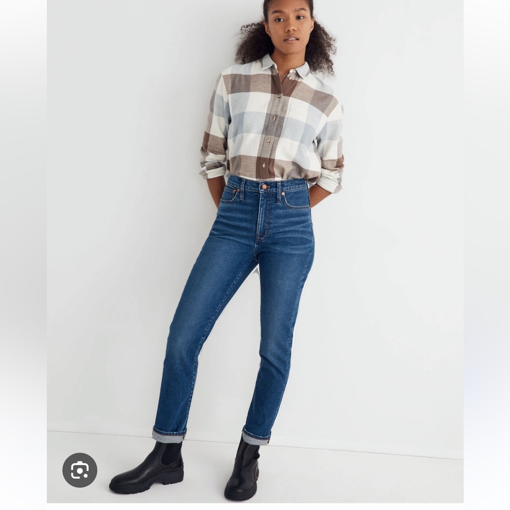 Madewell High-rise Slim boyjean